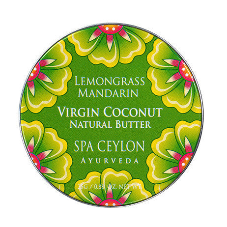 Lemongrass Mandarin - Virgin Coconut Natural Butter, Body Butter, SPA CEYLON AUSTRALIA