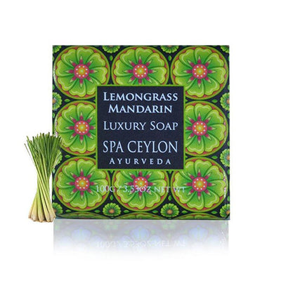 Lemongrass Mandarin Luxury Soap, BATH & BODY, SPA CEYLON AUSTRALIA