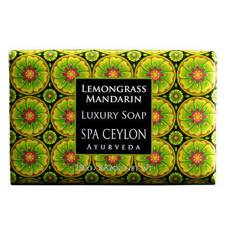 Lemongrass Mandarin Luxury Soap, BATH & BODY, SPA CEYLON AUSTRALIA