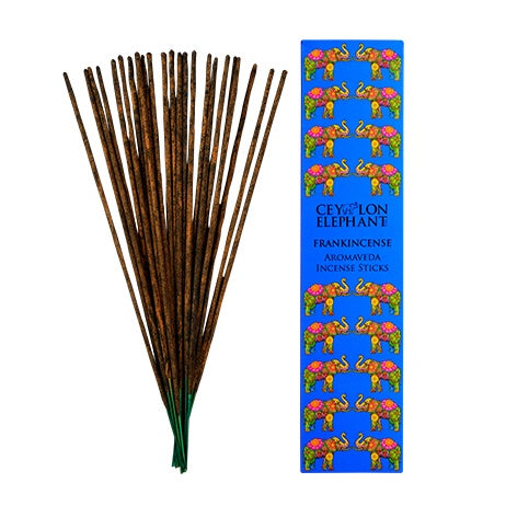 Ceylon Frankincense Kaffir Lime - Aromaveda Incense Sticks, Home Aroma, SPA CEYLON AUSTRALIA