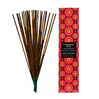 Cardamom Rose-Aromaveda Incense Sticks, Home Aroma, SPA CEYLON AUSTRALIA