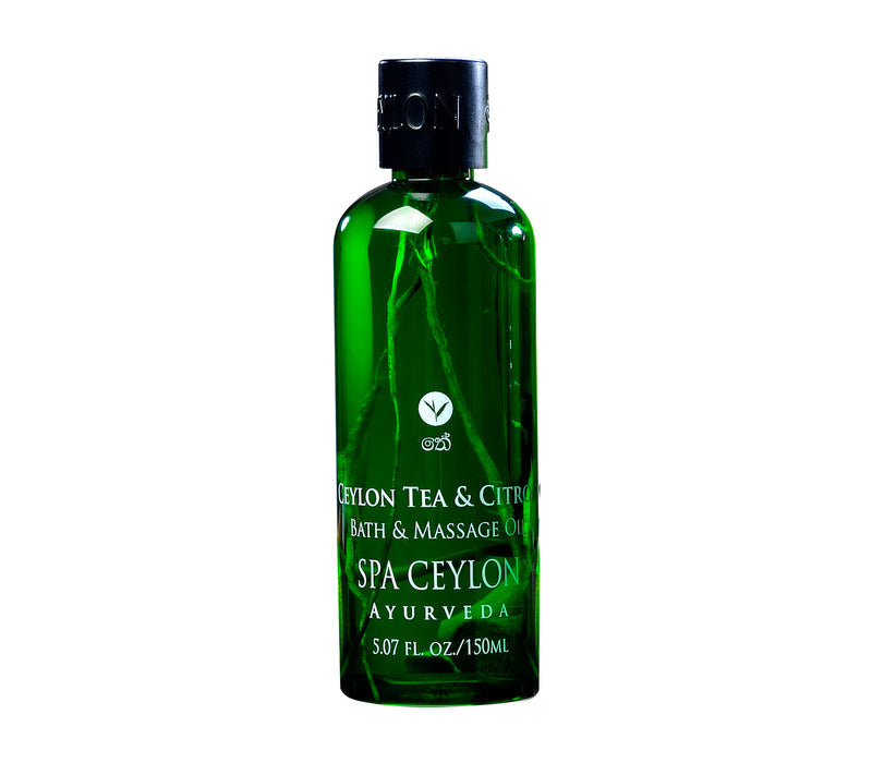 Ceylon Tea & Citron - Massage & Bath Oil, BALMS & OILS, SPA CEYLON AUSTRALIA