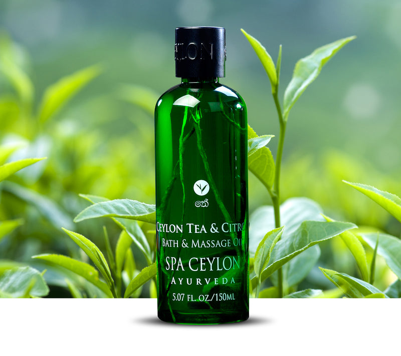 Ceylon Tea & Citron - Massage & Bath Oil, BALMS & OILS, SPA CEYLON AUSTRALIA