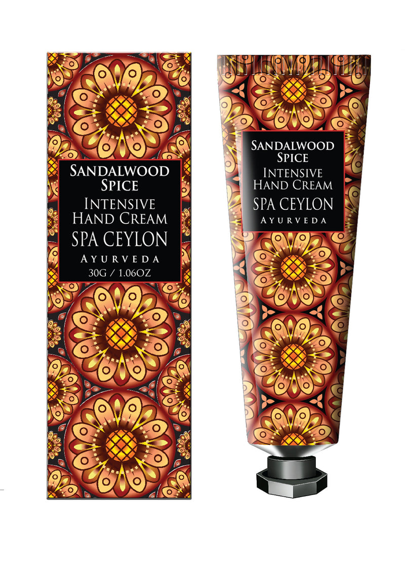 Sandalwood Spice - Intensive Hand Cream, HAND THERAPY, SPA CEYLON AUSTRALIA