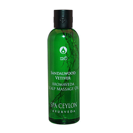 Sandalwood Vetiver - Scalp Massage Oil, Scalp Massage Oil, SPA CEYLON AUSTRALIA