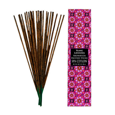 Ylang Lavender - Aromaveda Incense Sticks, Home Aroma, SPA CEYLON AUSTRALIA
