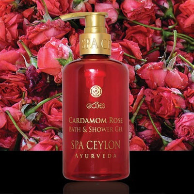 Cardamom Rose - Bath & Shower Gel, BATH & BODY, SPA CEYLON AUSTRALIA